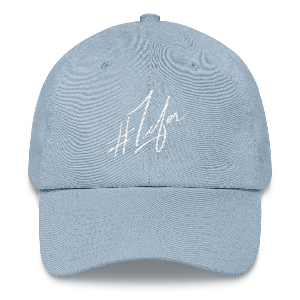 1Lifer Dad hat (wht embroider)