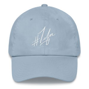 1Lifer Dad hat (wht embroider)