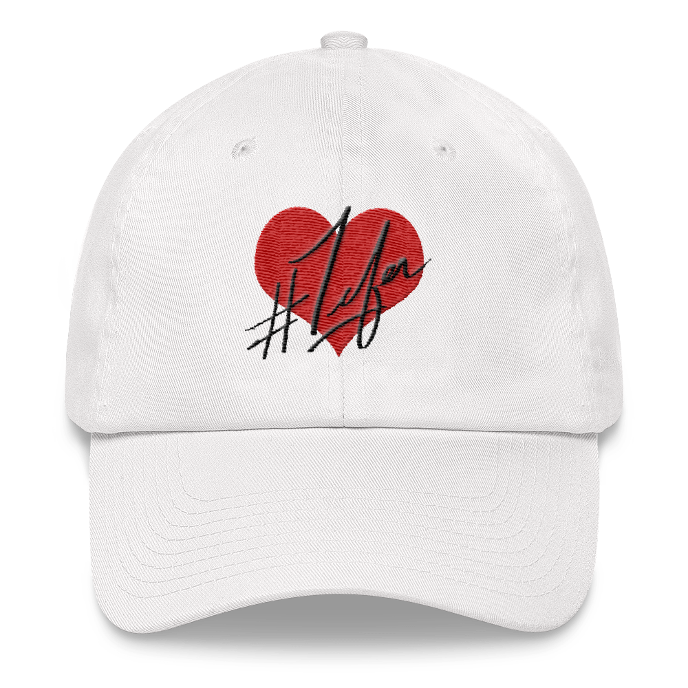 1Lifer Love Embroidered Dat Hat (wht)