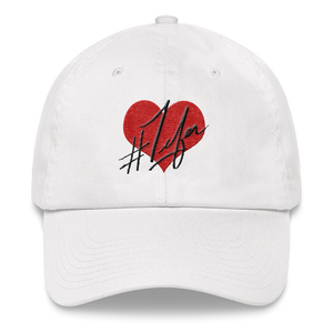 1Lifer Love Embroidered Dat Hat (wht)