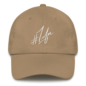 1Lifer Dad hat (wht embroider)