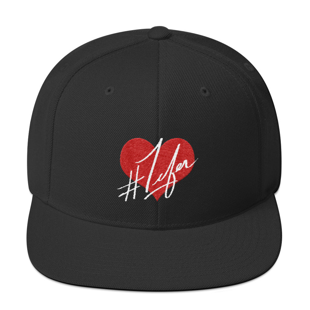 1Lifer Love Snapback (blk)