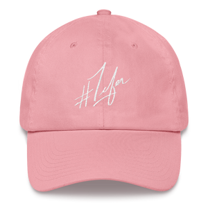 1Lifer Dad hat (wht embroider)