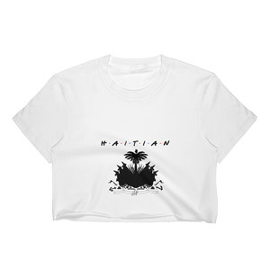 1Lifer Coat of Arms Crop Top (wht)