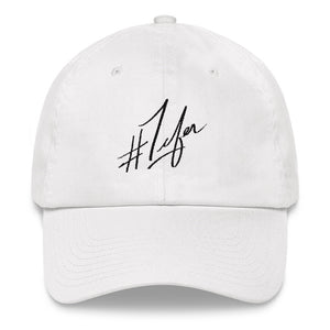 1Lifer Dad hat (blk embroider)